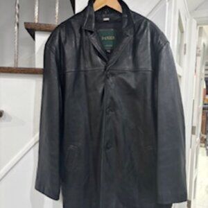 EUC Danier Genuine Leather jacket insulated removable vest size XXL